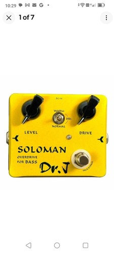 Joyo bass overdrive effetti - joyo,