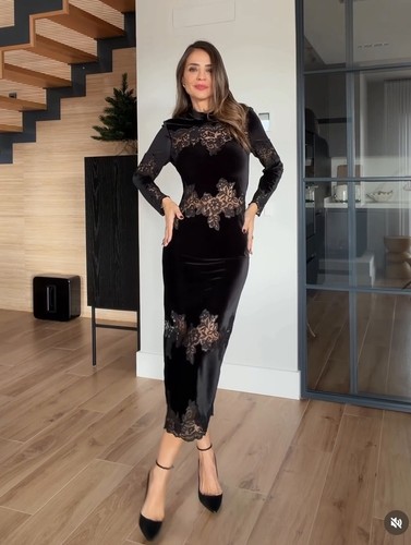 Zara abito midi nuovo - zara, con