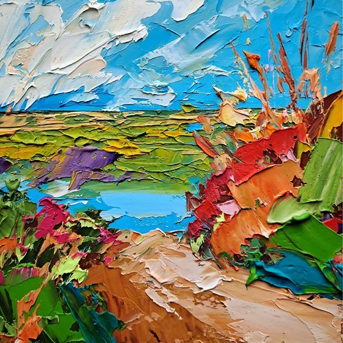 Quadro cape cod - cape, spiaggia