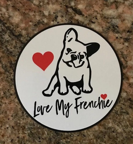 Adesivo bulldog francese - adesivo,