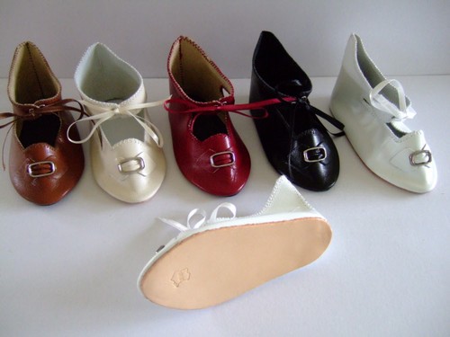 Scarpe bambola antiche jumeau - scarpe,