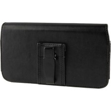 Custodia I92 Simil Pelle Da Cintura Wallet Black Per Elephone P2000c P8 Pro