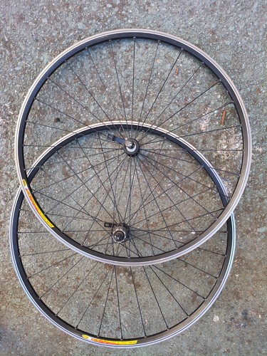 Coppia ruote bici corsa - bici, da