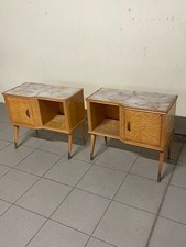 Coppia di comodini anni '60 in