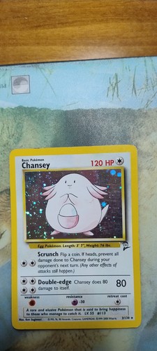 Chansey 130 holo pokémon - 3/130,