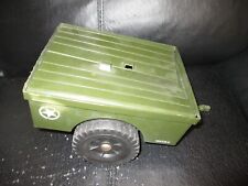 MODELLINO RIMORCHIO MILITARE PORTA MITRAGLIATORE!! MARCA???