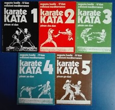 Lotto Augusto Basile KARATE KATA 1 2 3 4 5 Mediterranee COMPLETA arti marziali