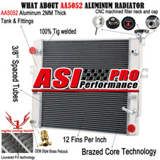 Radiatore in alluminio 3 file