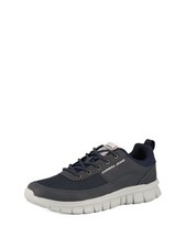 Sneakers stringate uomo blu