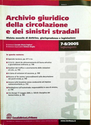 Archivio giuridico della - archivio,