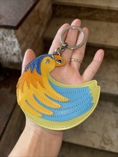 Raro Bellissimo Portachiavi Braccialini Temi Tema Pappagallo Originale