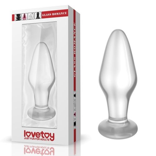 Plug anale vetro dildo - vetro,