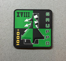 PVC Patch Aeronautica Militare 18° Gruppo 37° Stormo 1000+ Italian Air Force