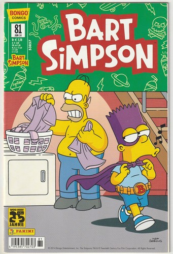 Bart simpson 81 panini - #81,,