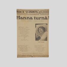 Copiella Hanna turnà! Versi