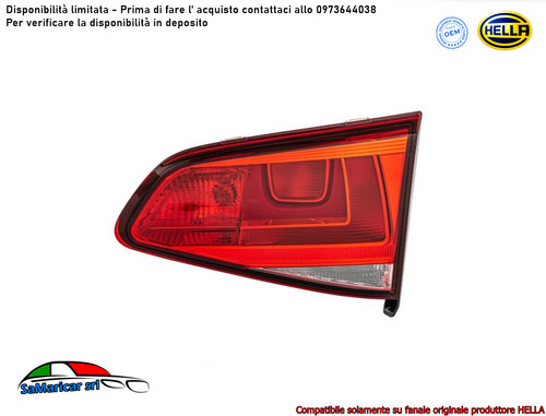 Fanale posteriore destro - posteriore,