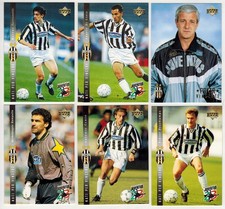 Juventus Upper Deck Lotto 6 Promo Cards Conte Deschamps Di Livio Lippi Rampulla