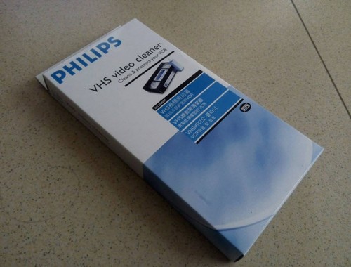 Philips vhs video - video, cleaner