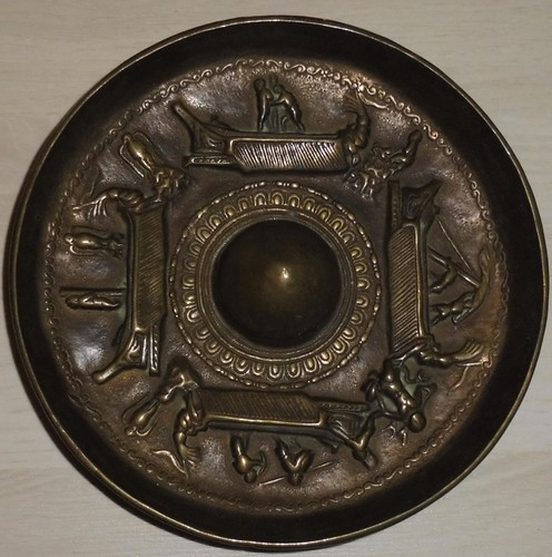 Piatto vassoio bronzo