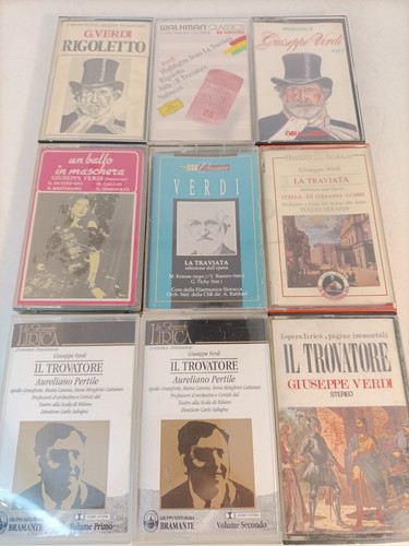Lotto giuseppe verdi opere - 9x,