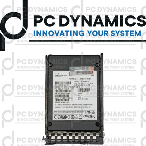 6tb nvme ri ssd - hp, u.3