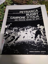 Petrarca Rugby Campione D'italia Edizioni Petrarca