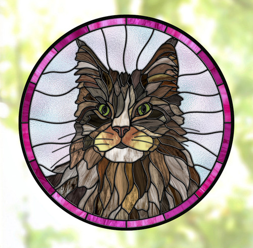 Main coon gatto finto - main,