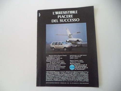 Advertising pubblicità 1986 - advertising,
