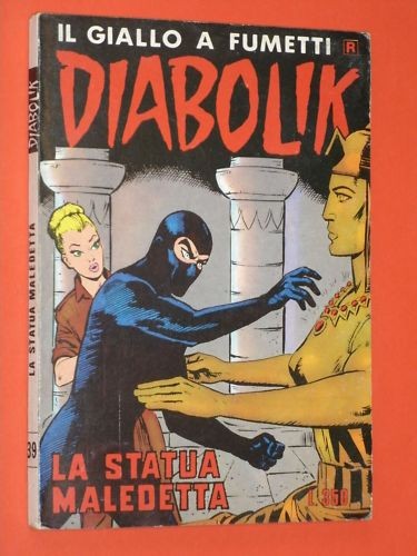 Diabolik ristampa bianca - ristampa, n°39