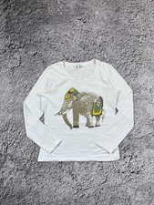 T-shirt manica lunga vintage Celine Paris anni 2000 logo perline