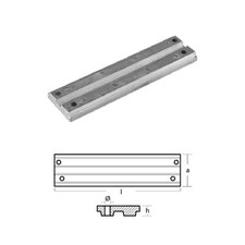 Anodo Piastra Trim Mercury