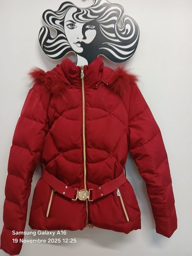 Giubbotto versace jeans rosso - versace,
