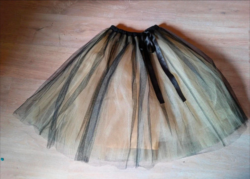 Gonna tulle design rosso - gonna, di