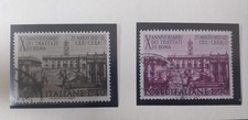 Francobolli Italia 1967 - Decennale Trattati di Roma - 2 valori Usati