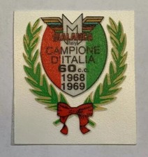 Adesivo scudetto malanca per - scudetto,