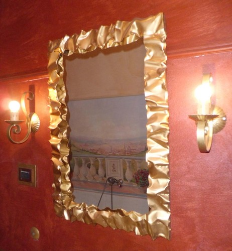 Cornice specchio ferro - cornice, battuto
