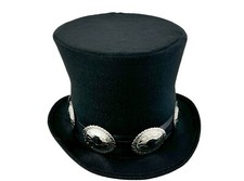 Cappello in feltro nero grande