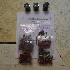 Scott 260B amplificatore restauro servizio riparazione kit ricostruzione condensatore