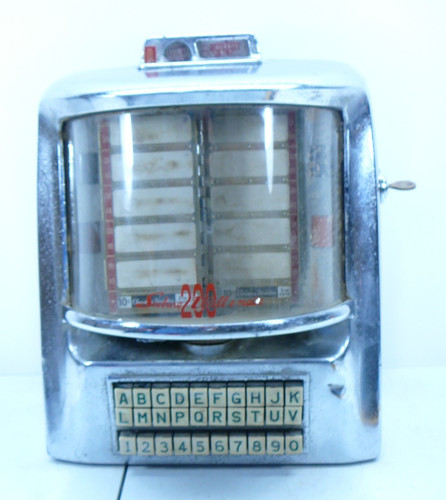 Jukebox wallbox seeburg 200 - jukebox,