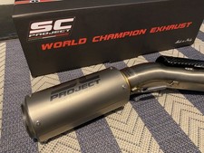 Scarico SC Project Slip On per Ducati Monster 821 2014-17 - compreso deflettore