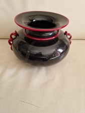 Vaso in vetro di Murano anni 30-40 -Napoleone Martinuzzi- Misure: 30x20x20