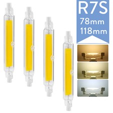 1X 10X R7S 78mm 118mm Lampadine LED COB Dimmerabili Sostituisci Lampade Alogene 220V RE