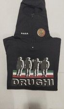 Felpa DRUGHI Ultra' Juventus, cappuccio Diabolik, Taglia L.