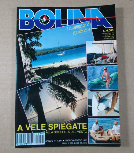 Rivista bolina andar - andar, mare