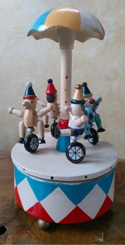 Carillon legno con musica - con,