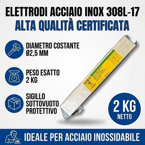 Elettrodi acciaio inox 308l - elettrodi,