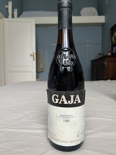 Gaja barbaresco doc 1980 - barbaresco,