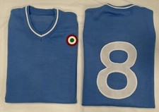Maglia NAPOLI Storica N°8 JULIANO 1976/77 Acrilico Lanetta Vintage Calcio anni70