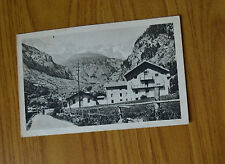 CARTOLINA VALLE D' AOSTA CASA ALPINA OLLOMONT VIAGGIATA 1934 SUBALPINA YY