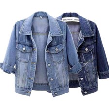 Donna manica corta jeans - donna,